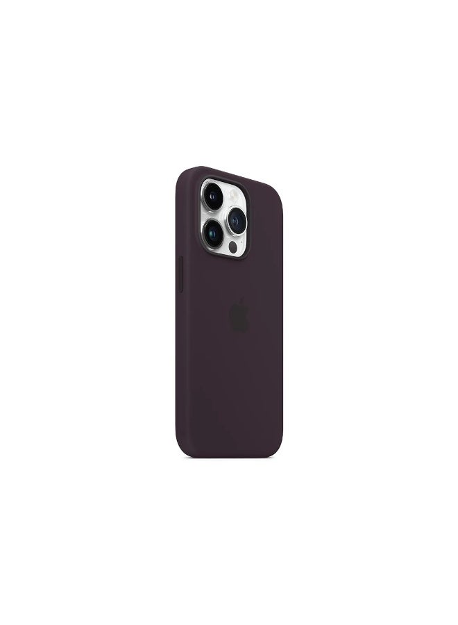 فريق ديلوكس غلاف سيليكون آيفون 14 برو ماكس مع MagSafe (Elderberry) - Image 2