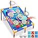 Toyk 3in1 Bean Bag Toss Game ToyOutdoor Toss Game with Stand for Ring TossBean Bags Balls Family Party Supplies for KidsBirthday for BoysToddlers Ages 3 4 5 6 Years Old - Image 3