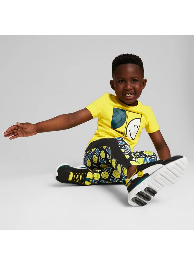 بوما Girls PUMA x SMILEYWORLD T7 Printed Leggings