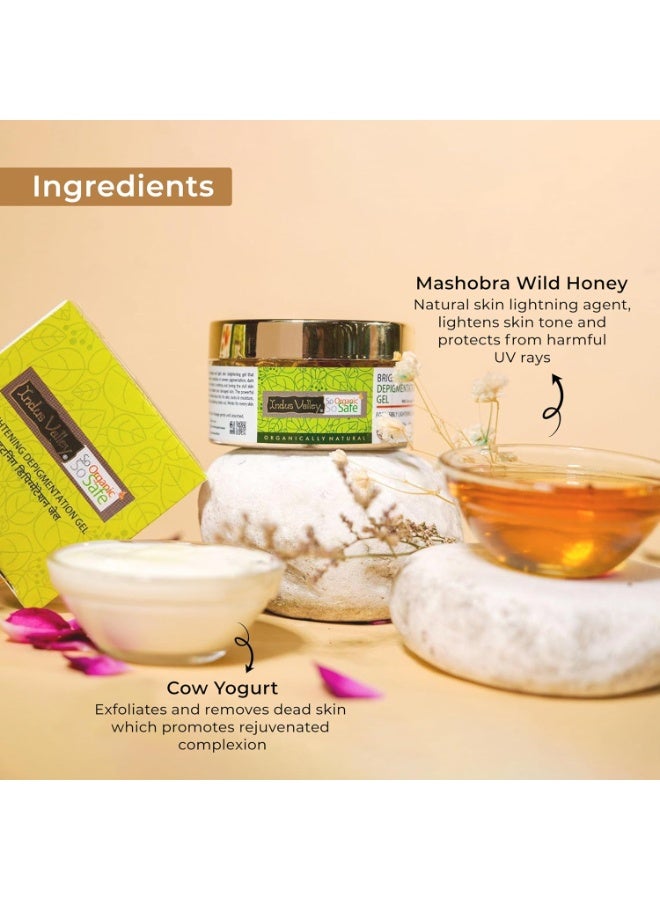 Indus Valley Organic And Natural Cow's Milk Yogurt & Honey Gel | All skin type - 50 ML - Image 2