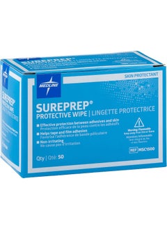 Medline Medline-MSC1500Z Wipe Protectant Skin Sureprep, 50 Count  - Image 2