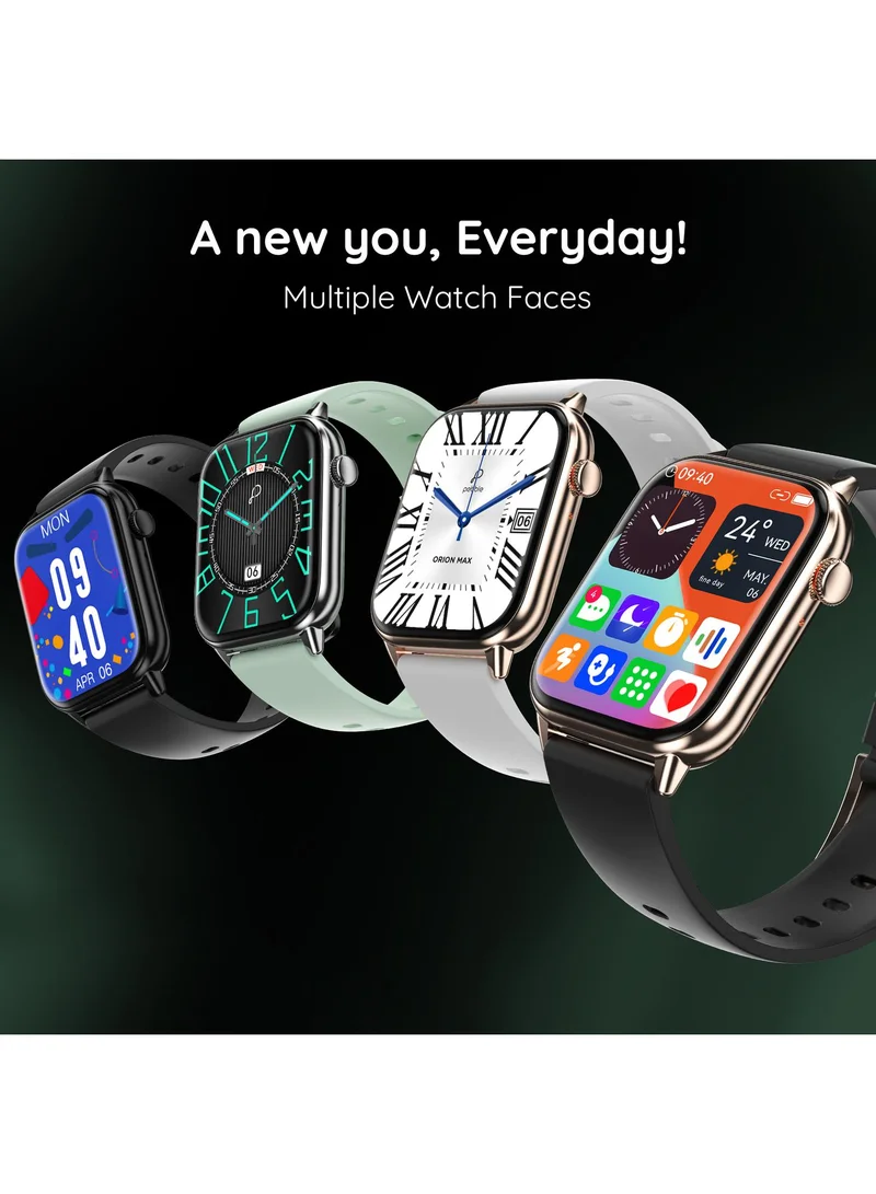 بيبل Orion Max 1.91" Smartwatch for Men and Women, High-Resolution Curved Display, Ultra-Thin Dial, Bluetooth Calling - Mint Green