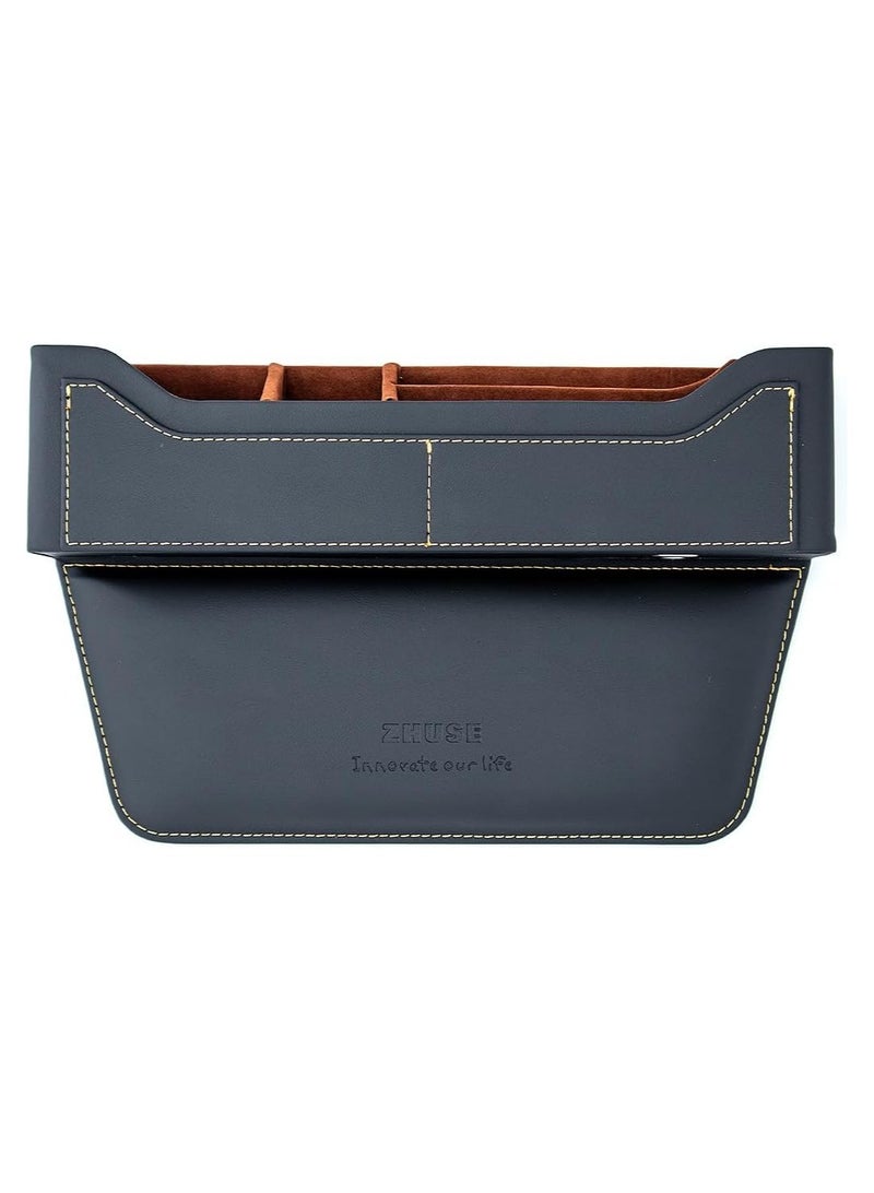 زد هيوز صندوق تخزين Seam لكرسي السيارة من ZHUSE – منظم أنيق ويوفر المساحة للأغراض الأساسية، تصميم سهل الوصول، مثالي للحفاظ على سيارتك مرتبة وخالية من الفوضى - Image 2