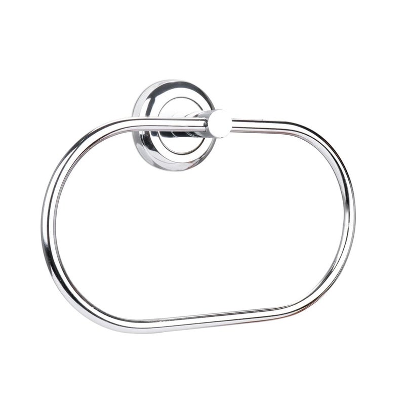 BABA BATH ACCESSORIES BABABATH Stainless Steel Oval Towel Ring Holder Towel Ring for Bathroom and Kitchen Rust Free Corrosion Resistant 202 Grade Made in India  - Image 1