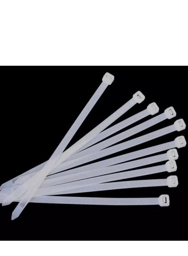 Loquat KSS Nylon Cable Tie CV-250M – 250mm x 3.6mm, High-Tensile Strength, UL  RoHS Certified (Pack of 100) - Image 2