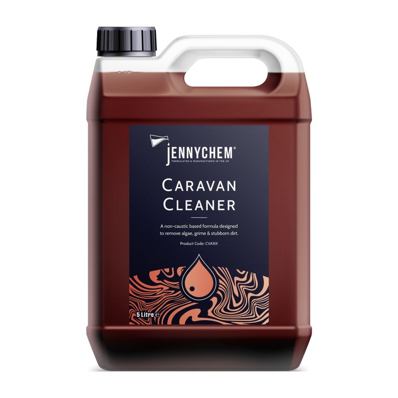Generic JENNYCHEM Concentrated Motorhome & Caravan Cleaner (5L) - Campervan Cleaner - Algae and Caravan Black Streak Remover on All Caravan Surfaces - Image 1