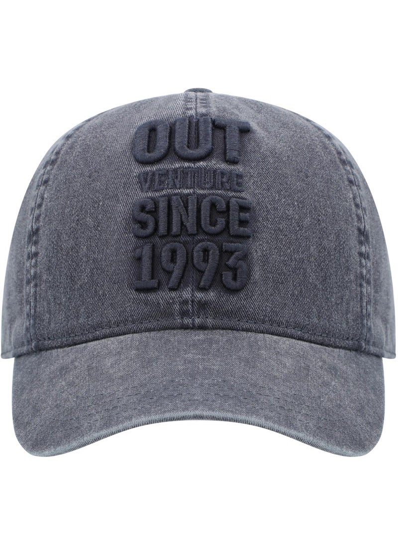 Outventure Outventure Grey Baseball Cap for Men, Comfortable Cotton, Adjustable Fit, Breathable, Stylish for Outdoor Activities and Travel  - Image 2