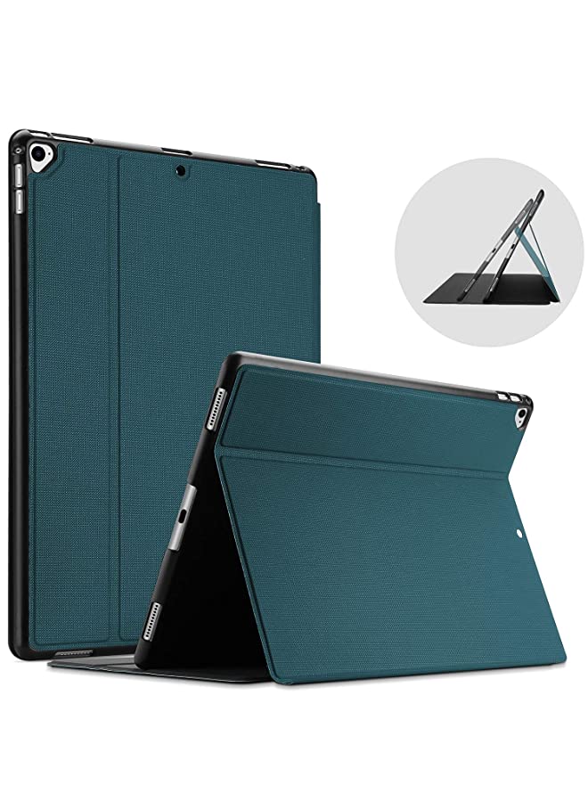Procases ProCase iPad Pro 12.9 2017 / 2015 Case (Old Model, 2nd & 1st Gen), Slim Stand Protective Folio Case Smart Cover for iPad Pro 12.9 Inch 2nd Gen 2017 / iPad Pro 12.9 Inch 1st Gen 2015 -Teal - Image 1