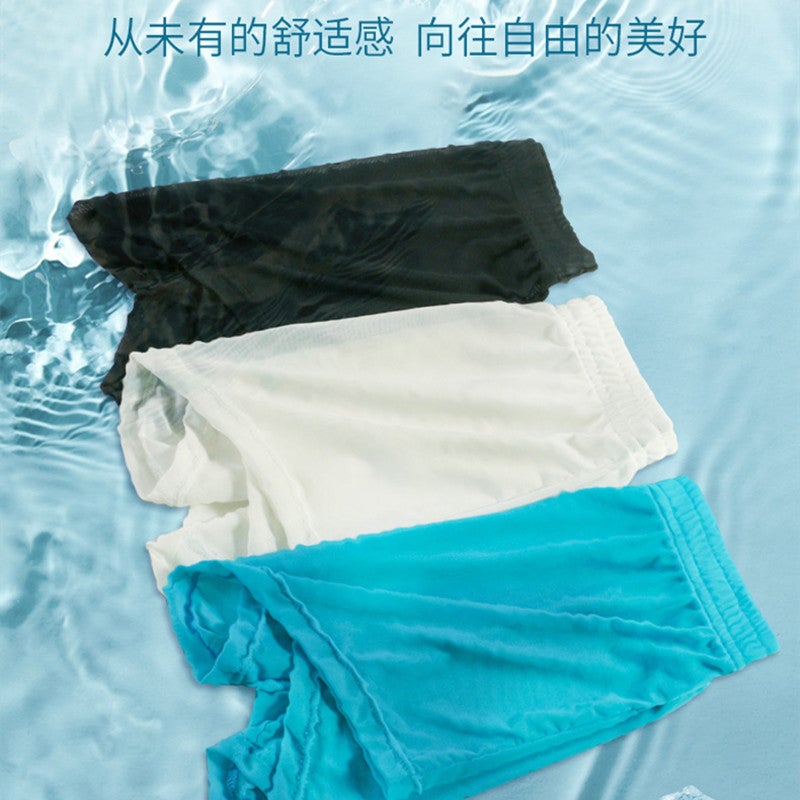 Men'S Underwear Loose Breathable Boxers Mesh Transparent Plus Size Boxer Trendy Distinctive Comfortable Shorts - Image 5