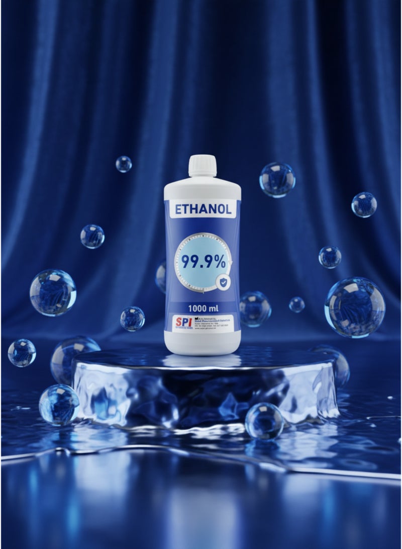 SPI Ethanol 99.9% Solution Sterilizer Medical Pure For Surface and Tool Disinfection Effective Against Germs and Viruses SPI-IPA (1000 ml) - Image 3