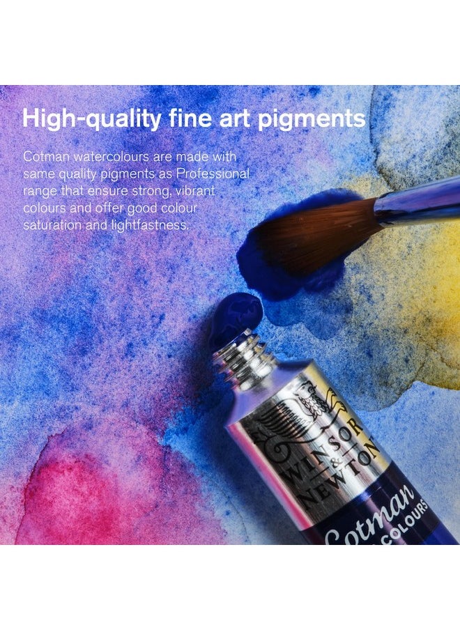 WINSOR & NEWTON Cotman 21Ml Water Colour Tube - Ivory Black  - Image 3