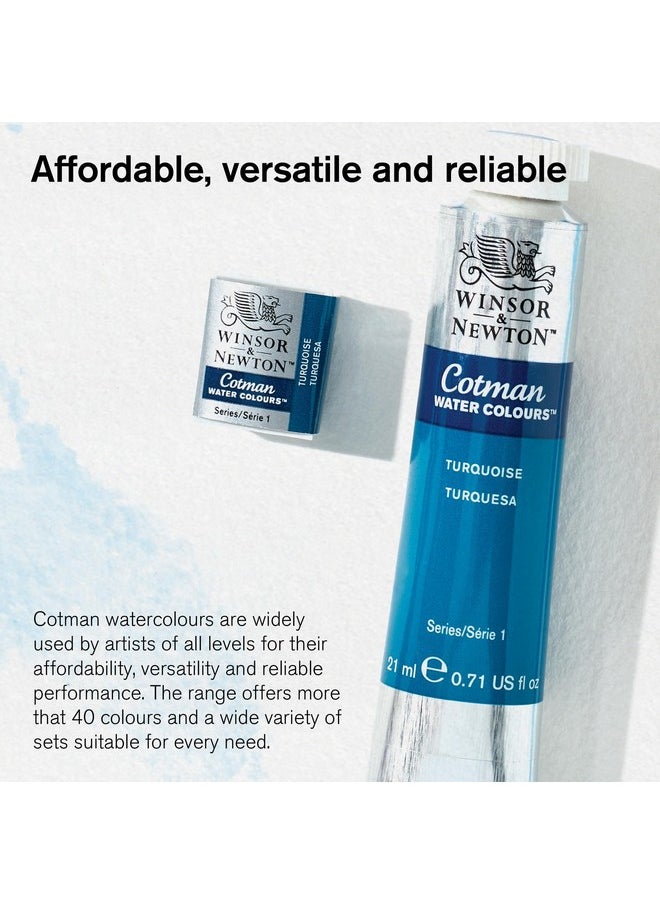 WINSOR & NEWTON Cotman 21Ml Water Colour Tube - Ivory Black  - Image 5