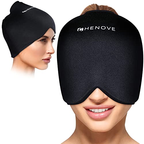 Cellrev Chenove Migraine Ice Head Wrap, Gel Migraine Relief Cap Headache Relief Hat, Comfortable & Stretchy Ice Cap for Migraines with Cold Compress for Tension, Sinus, Puffy Eyes, Stress Relief - Image 1