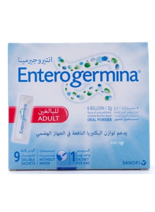 Enterogermina 6Billion Adult Sachets 9s
