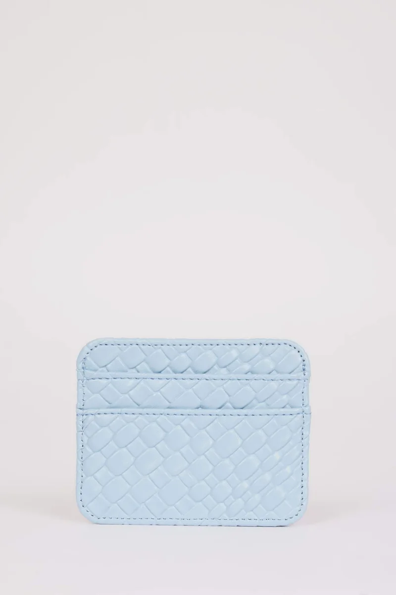 Defacto  Woman Faux Leather Business Card Wallet for Women | Best Price UAE