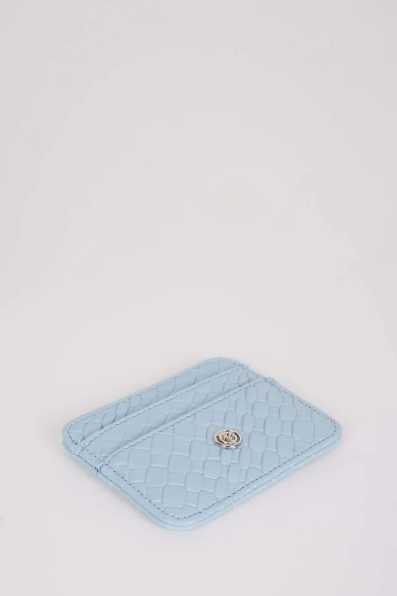 Defacto  Woman Faux Leather Business Card Wallet for Women | Best Price UAE