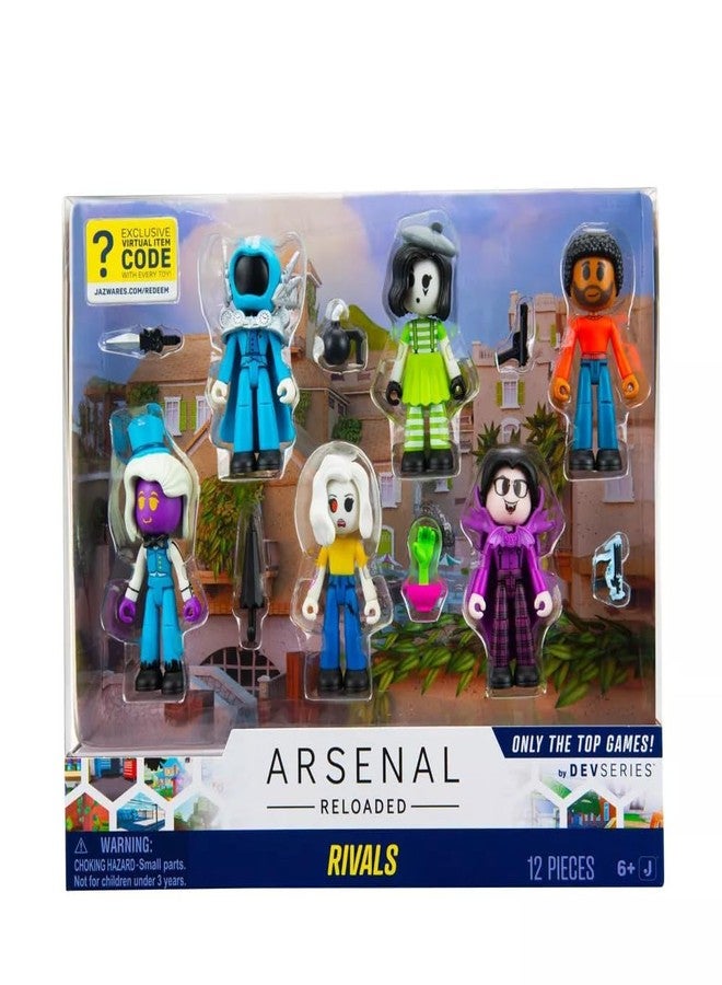 DevSeries Dev Series Pack of 6 Rivals Figures - Image 1