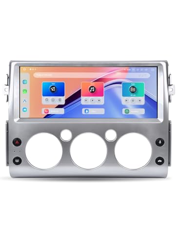 Dasaita Android 13 Radio for Toyota FJ Cruiser 2007-2018, 6GB+64GB, 12.3" QLED Touchscreen, Qualcomm 8 Core CPU, Built-in 4G Cellular, in-Dash Navigation, 2K Display - Image 1