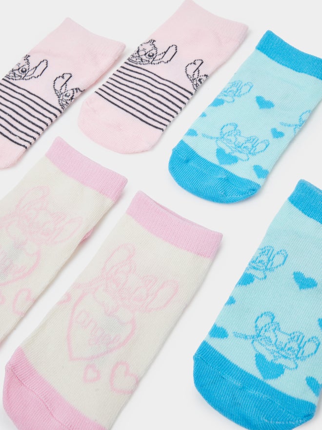 Styli Pack of 3 - Lilo and Stitch Socks - Image 3