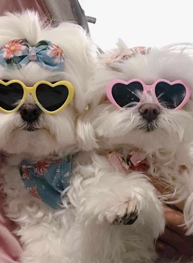 GGOOT Pet Products Funny Heart Party For Small Dog Pet Photos Tools Swimming Accessories - Image 4