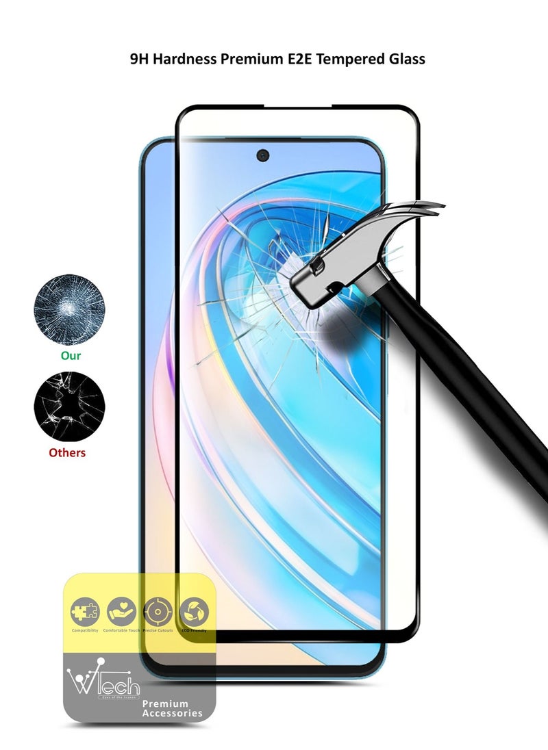 Wtech - Premium E2E Full Surface Full Glue Tempered Glass Screen Protector For OnePlus Nord CE4 5G 2024 / OnePlus Nord CE4 Lite 5G 2024 - Image 1