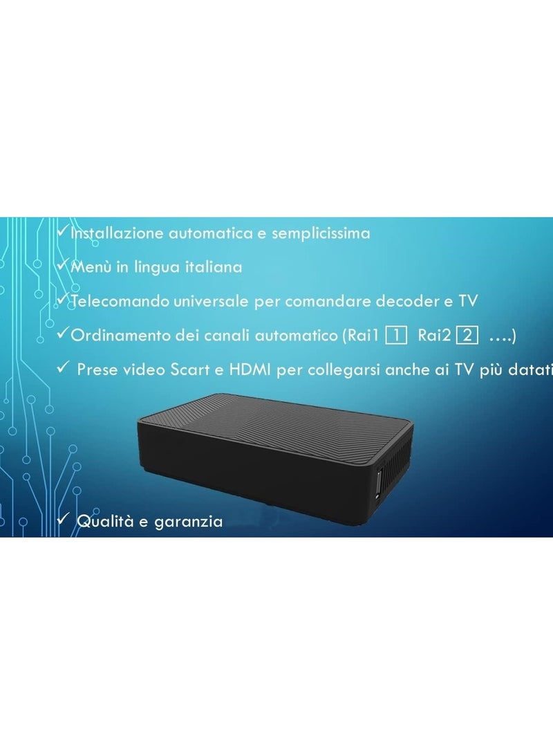 F1 Mini Hd Digital Satellite Receiver F1 Mini Plus Black - Image 5