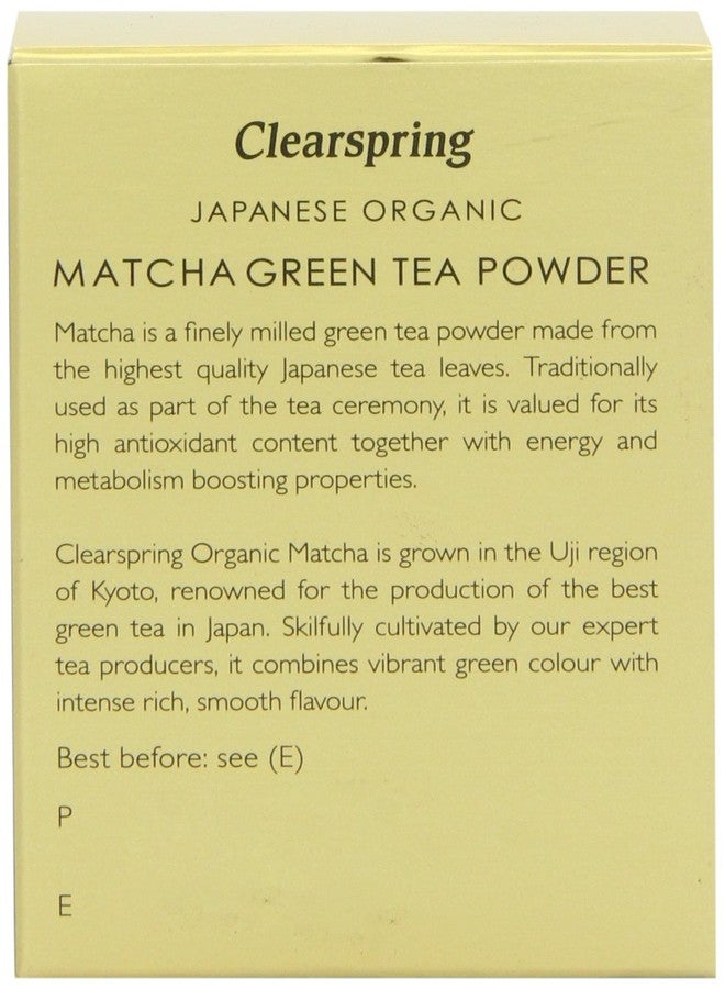 CLEARSPRING Organic Ceremonial Matcha Tin, 30 GR - Image 3