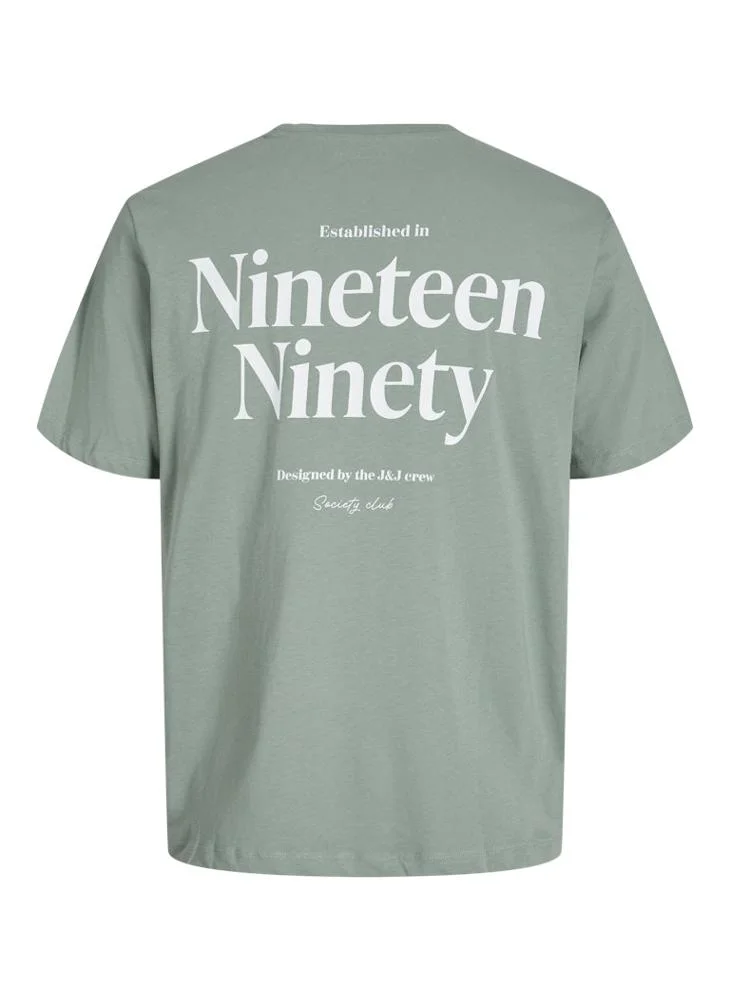 جاك اند جونز Jjninety Crew Neck T-Shirt