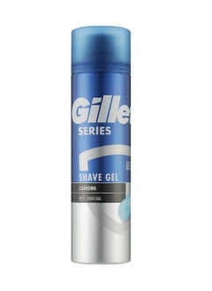 Gillette Gillette Series Cleansing Shaving Gel with Charcoal 200ml  - Image 1