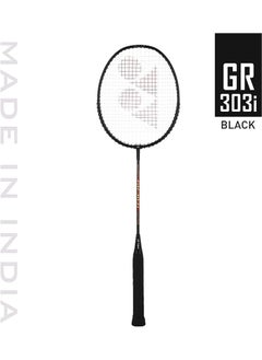 Yonex Gr 303I Black Aluminium Badminton Racquet With Full Cover  - Image 1