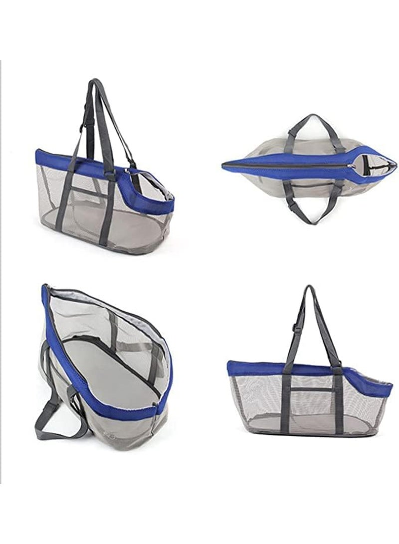 ليموس حقيبة حمل حيوانات أليفة محمولة للقطط والكلاب الصغيرة ناعمة الجوانب مزودة بشبكة تسمح بمرور الهواء - Image 2