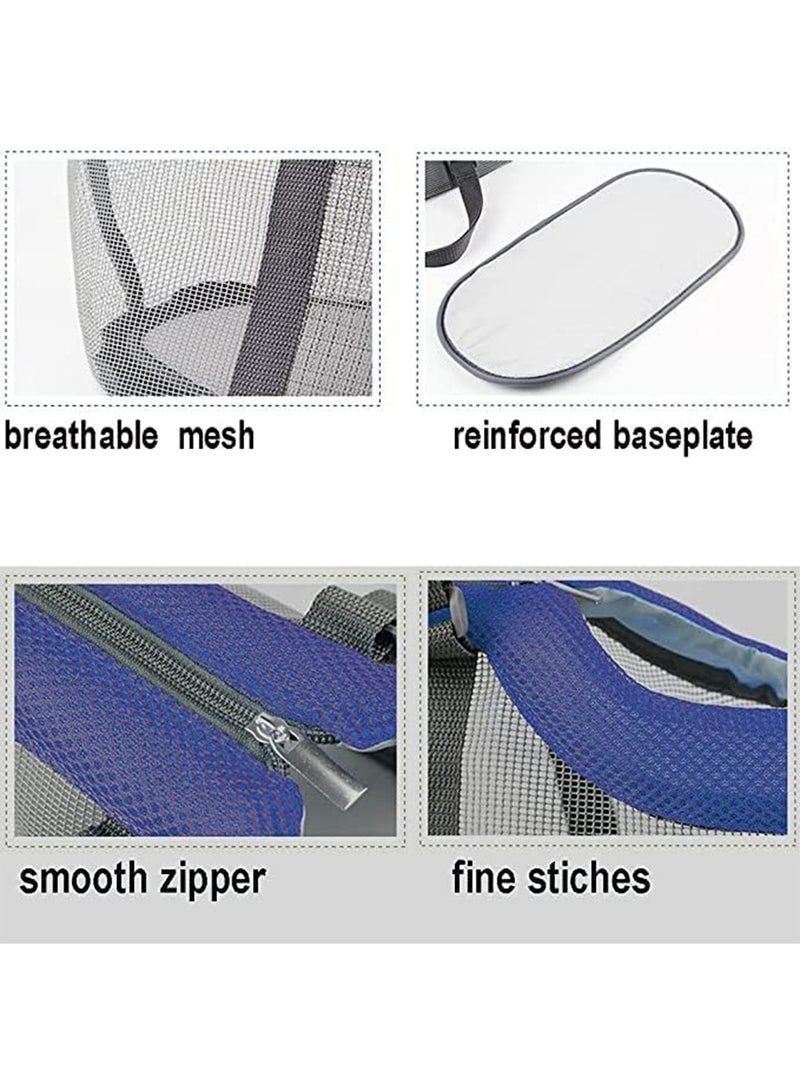 ليموس حقيبة حمل حيوانات أليفة محمولة للقطط والكلاب الصغيرة ناعمة الجوانب مزودة بشبكة تسمح بمرور الهواء - Image 5