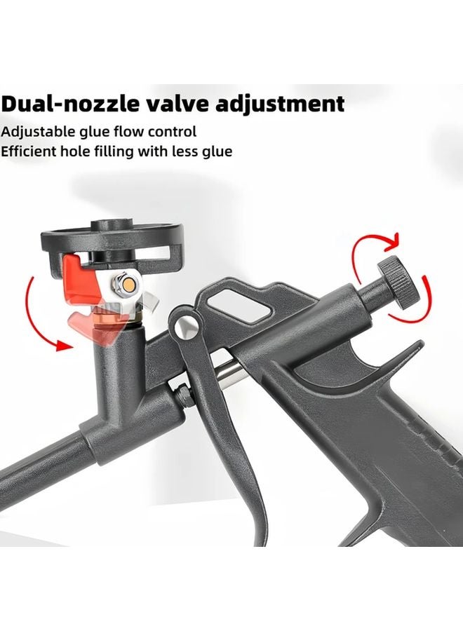 Professional Foam Gun Black Extended Handle All Metal Trigger Pump Easy Clean - Image 5