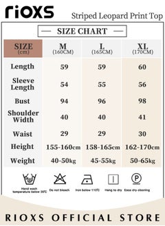 RIOXS Women's Long Sleeve Basic Shirts with Zebra Stripes, Comfortable Skin-friendly Slim Fitted Underscrub, Soft Stretchy Tops, Round-neck Pullover for Women, Classic Simple Undershirt with Fitted Silhouette, Versatile Essential Piece that Can Adapt to Any Situation  - Image 3