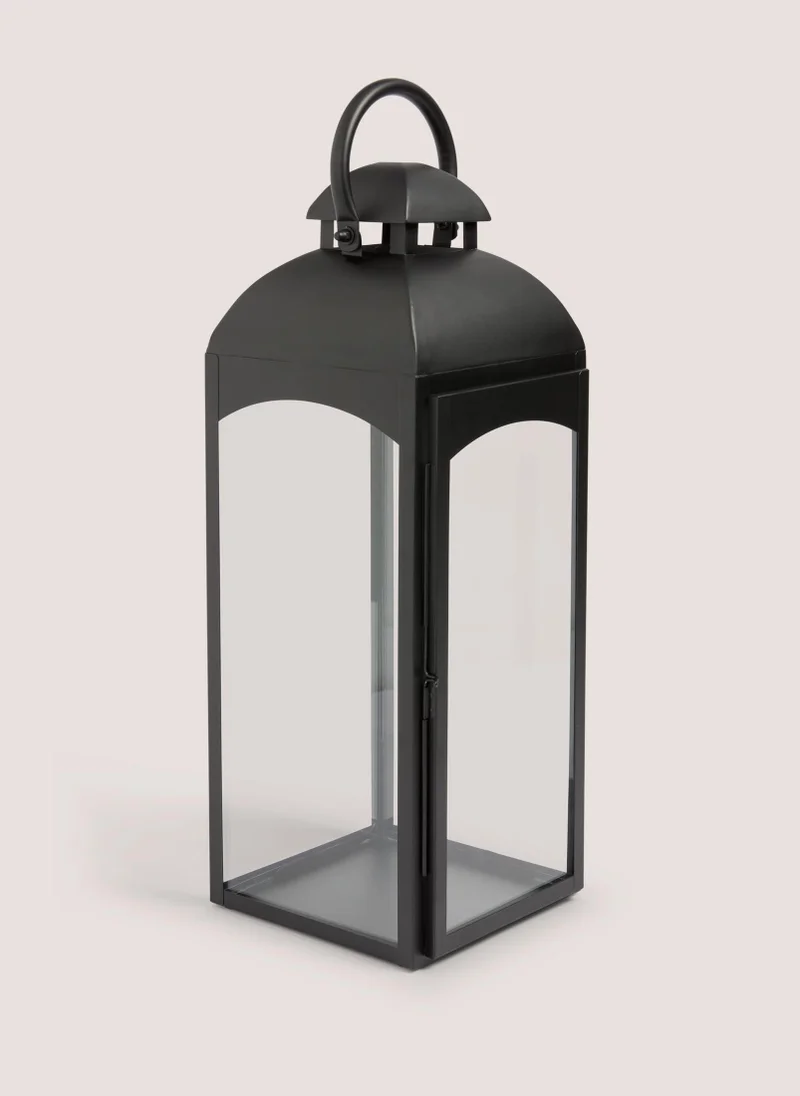 Matalan Black Large Lantern (13cm x 12cm x 53cm)