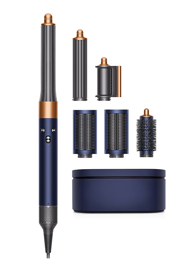 dyson Airwrap multi-styler Complete Long with 8 Accessories Prussian Blue/ Rich Copper - Image 1