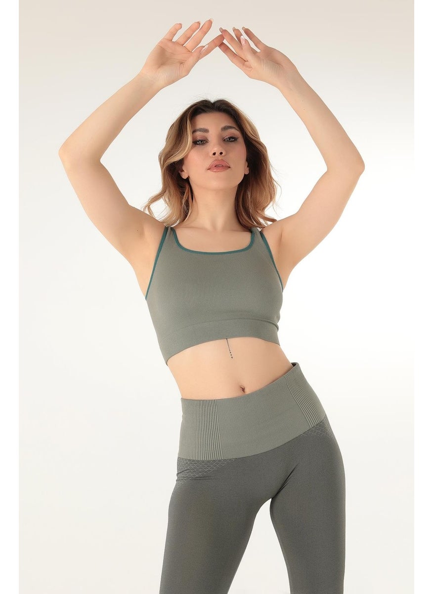Miorre Thick Strap Ribbed Sports Bra  - Image 4