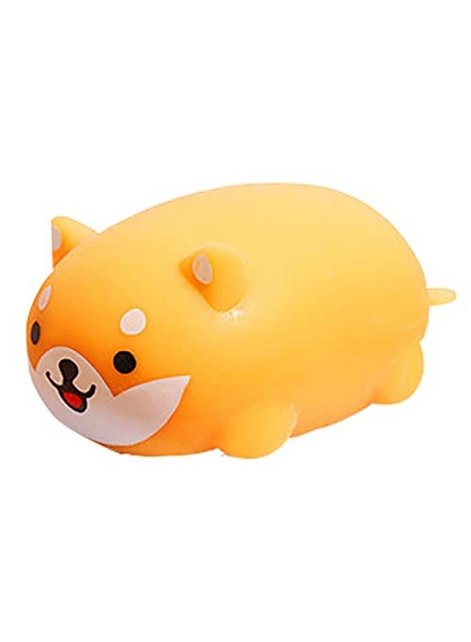Cooplay Cooplay 2PCS Novel Interesting Extrusion Decompression Cute Shiba Inu Dog Squeeze Hand Pinch Animal Pet Toy Pressure Release Handle Stress Relief Birthday Toys and Adult Gifts - Image 1
