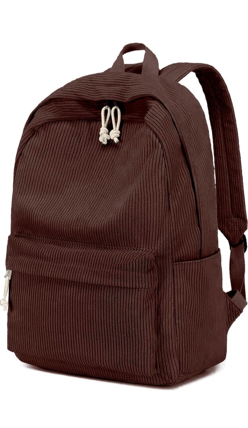 Santic حقائب ظهر للنساء/الرجال أنيقة وعصرية وعادية لحقائب الكلية، حقيبة مصممة للمدرسة/الكلية/النزهة للنساء والفتيات - Image 1