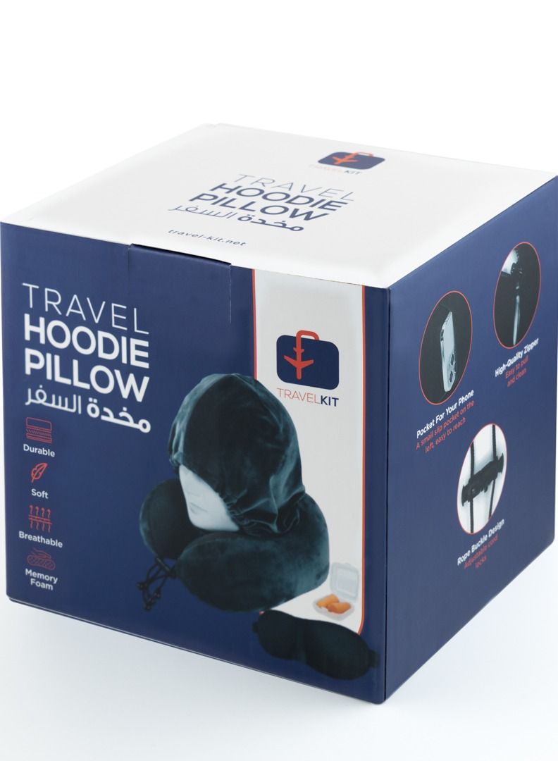 TravelKit Travel Hoodie Pillow - Image 1