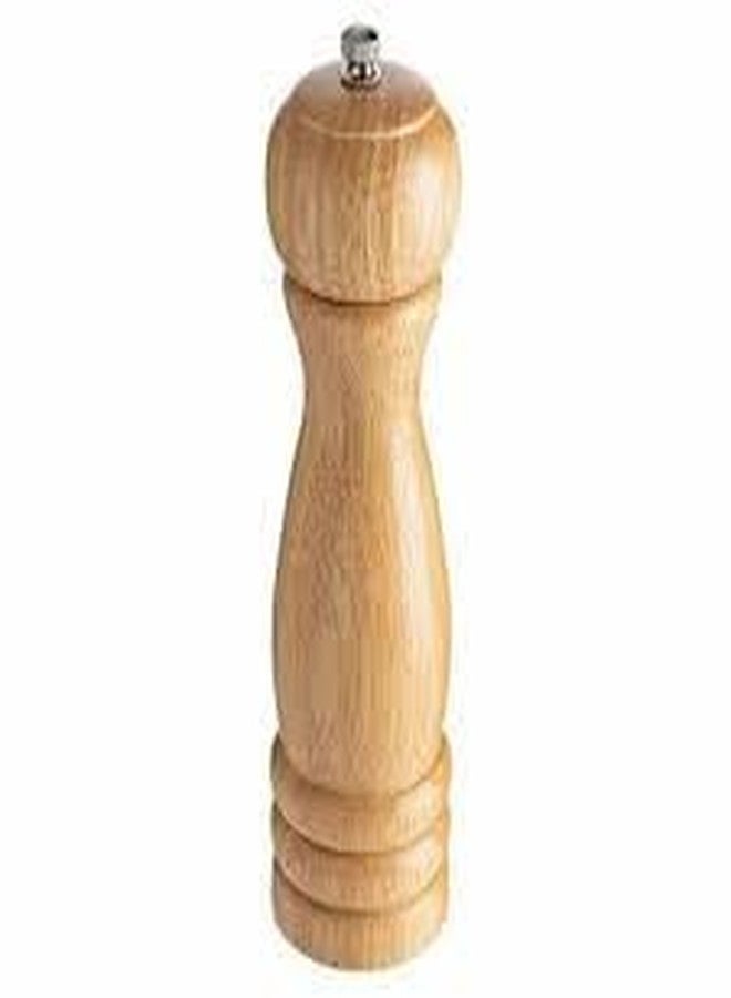 ImegaZ Manual Wood Salt & Pepper Grinder - Ceramic Crusher Mill with Adjustable Coarseness for Kitchen, Spice Shaker, Salt Pack of 1 - Image 1