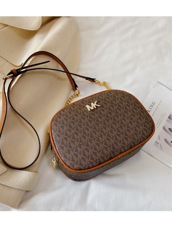 MK حقيبة كتف عصرية وبسيطة مطبوعة 22*8*15 سم - Image 1