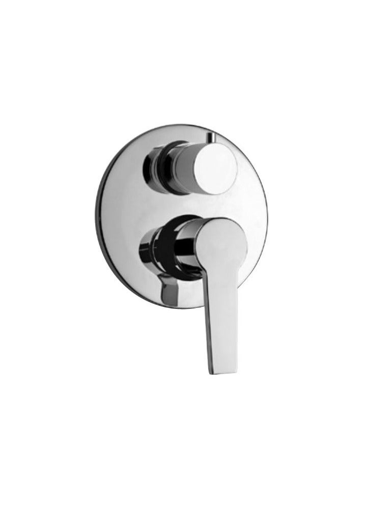 Duravit Single Lever Bath/shower Mixer  For Concealed Installation With Diverter Chrome Verona VE52100 - Image 1