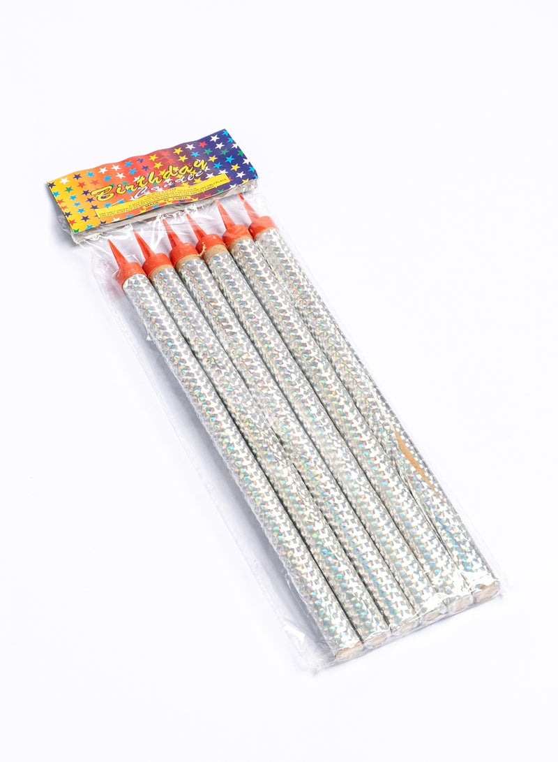 SPARKLING CANDLES - PACK OF 6
