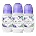 CRYSTAL ESSENCE CRYSTAL Deodorant Aluminum Free Mineral Deodorant Roll-On for Women & Men, Lavender & White Tea - Paraben Free - Certified Cruelty Free & Vegan Deodorant - Prevents Odor Up to 24 Hours ,2.25 Fl Oz (Pack of 3),21661-3 - Image 2