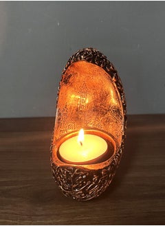 SUCITY Retro Three-Color Candle Holder, Home Decoration Candle Holder Ornaments, Specially Used for Holiday Party Celebrations During Ramadan And Eid Al-Fitr  - Image 4