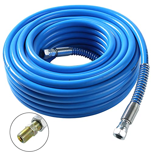 NATGAI 50FT High Pressure Airless Paint Sprayer Hose, 1/4 inch Airless Paint Hose 3300PSI Flexible Fiber Tube (50ft) - Image 1