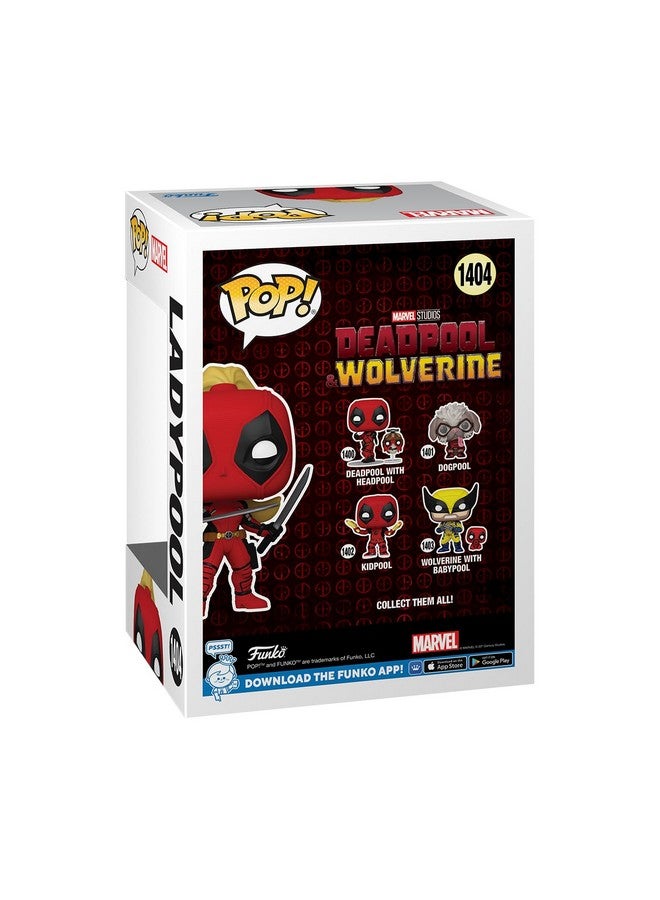 Funko POP Marvel: Deadpool & Wolverine - Ladypool - Deadpool 3 - Collectable Vinyl Figure - Gift Idea - Official Merchandise - for Kids & Adults - Movies Fans - Model Figure for Collectors - Image 3
