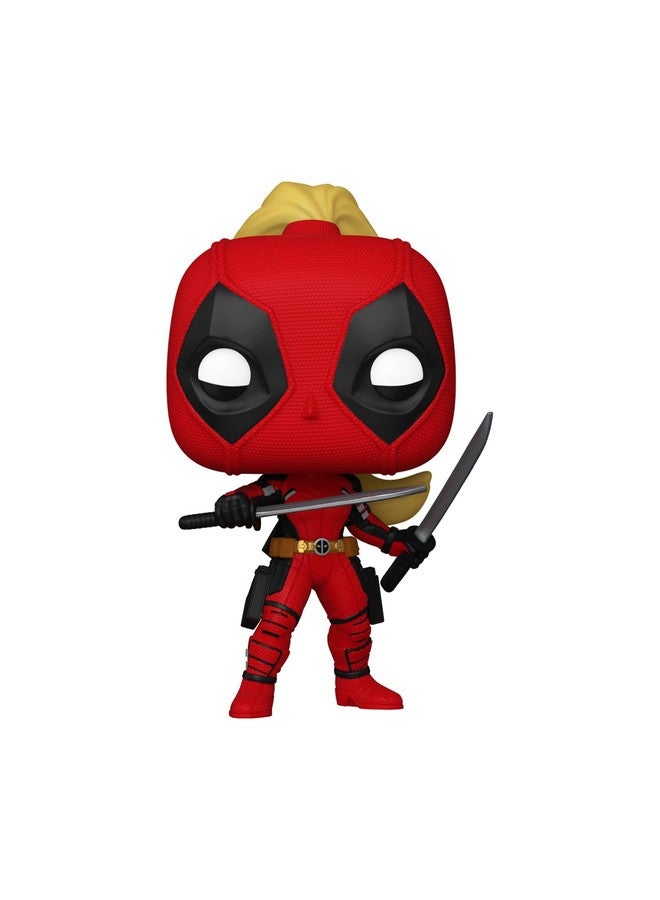 Funko POP Marvel: Deadpool & Wolverine - Ladypool - Deadpool 3 - Collectable Vinyl Figure - Gift Idea - Official Merchandise - for Kids & Adults - Movies Fans - Model Figure for Collectors - Image 2