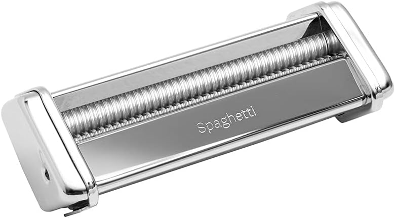 MARCATO Made in Italy Spaghetti 150 Attachment for Atlas 150 Pasta Machine, Chrome Steel - Image 1